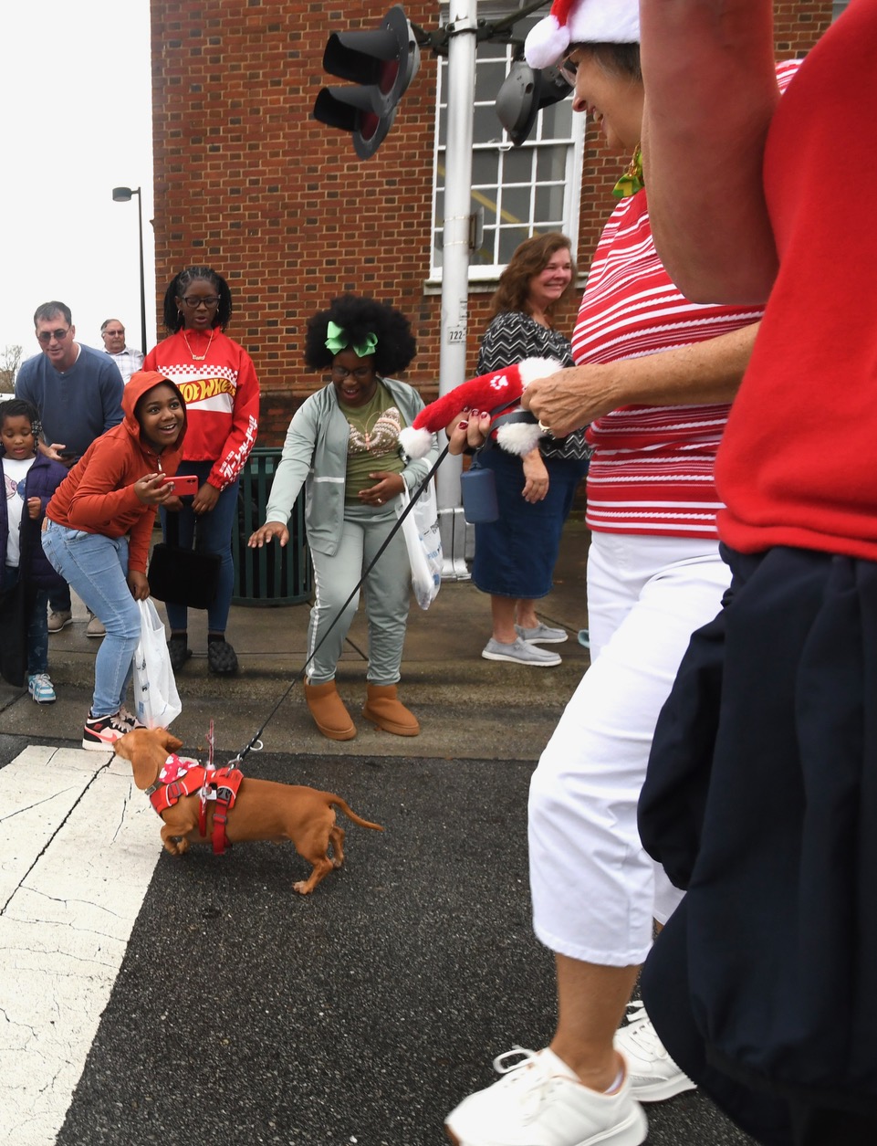 Club Marches in New Bern Christmas Parade